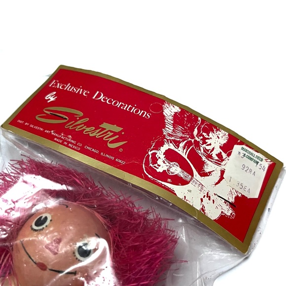 SALE!  Vintage De Sela Raggedy Ann and Andy Ornaments - Picture 4 of 6